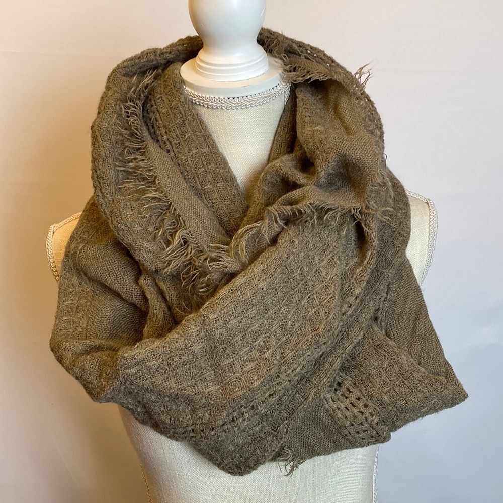 Lightweight Infinity Scarf Taupe Color
